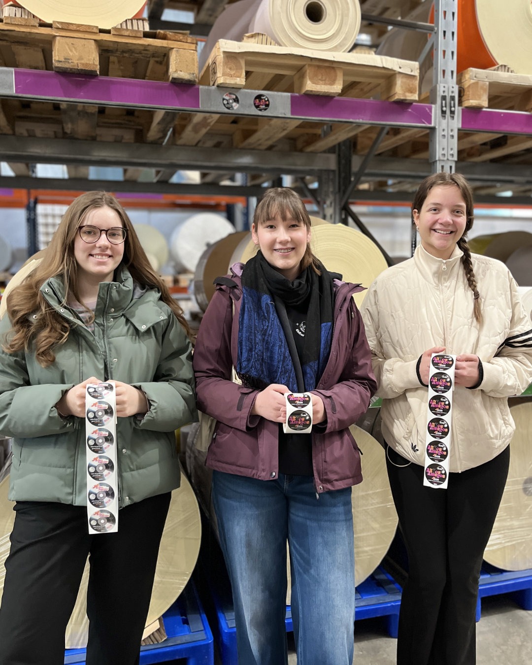 TKS Grünberg Schülerinnen Abi 2026 Etiketten 