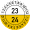 Jahresprüfplakette Doppeljahr - PP-Folie (gelb)