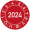 Jahresprüfplakette Einzeljahre 4-stellig - VOID-Folie (rot)