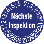 Nächste Inspektion - Standard PP-Folie