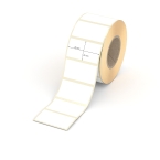 Etikett 45 x 25 mm - Thermo-Papier - weiß - permanent - 40 mm Hülse - 1000 Etiketten je Rolle