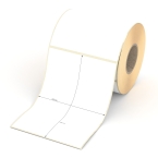 Etikett 105 x 148 mm - Thermo-Papier - weiß - permanent - 40 mm Hülse - 300 Etiketten je Rolle