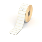 Etikett 36 x 13 mm - Transfer-Papier - weiß - permanent - 25 mm Hülse - 2500 Etiketten je Rolle