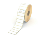 Etikett 38 x 14 mm - Thermo-Papier - weiß - permanent - 25 mm Hülse - 2300 Etiketten je Rolle
