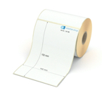 Etikett 102 x 152 mm - Transfer-Papier - weiß - permanent - 25 mm Hülse - 250 Etiketten je Rolle