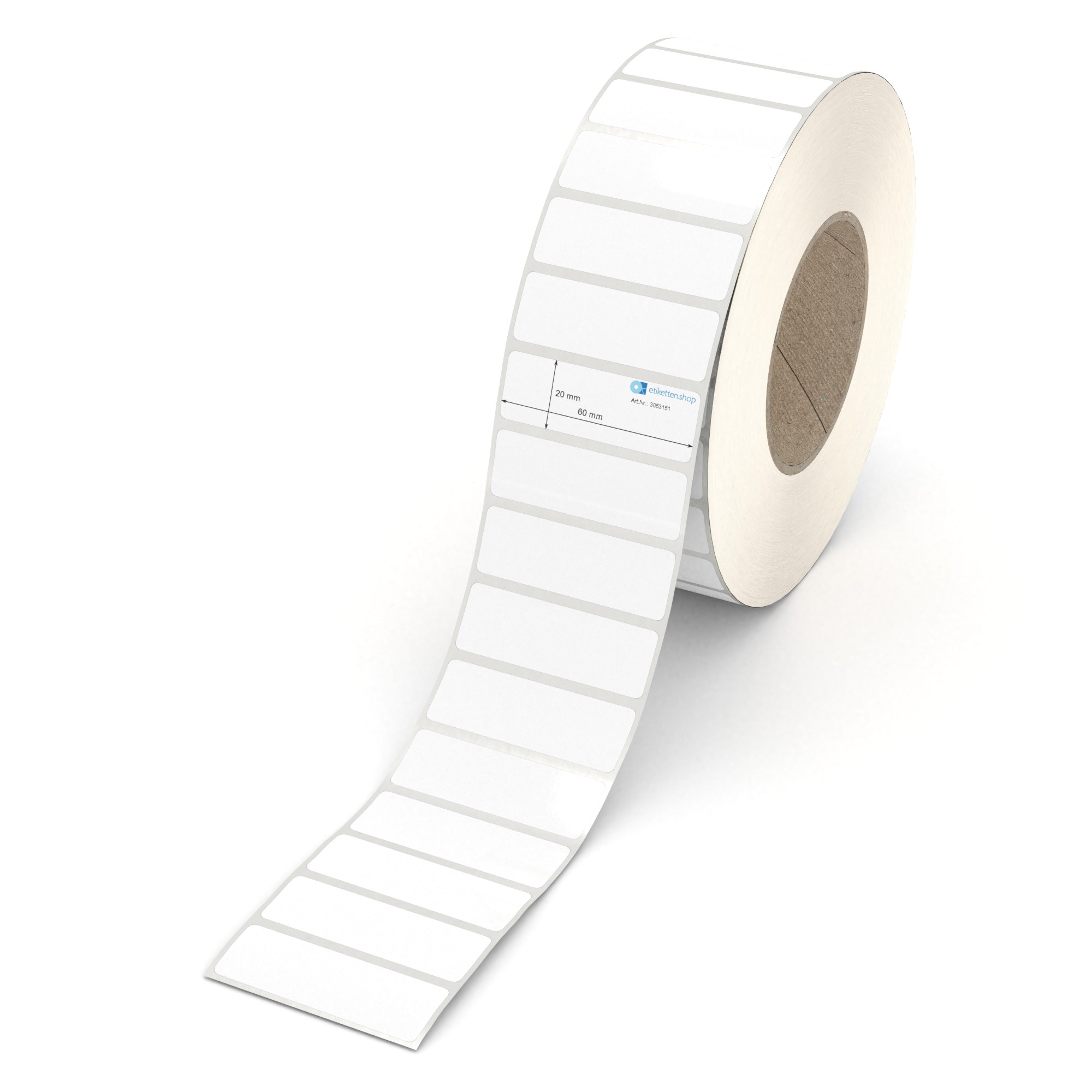 Wetterfeste Folienetiketten A4 - 500 Polyester Aufkleber Ø 100 Mm