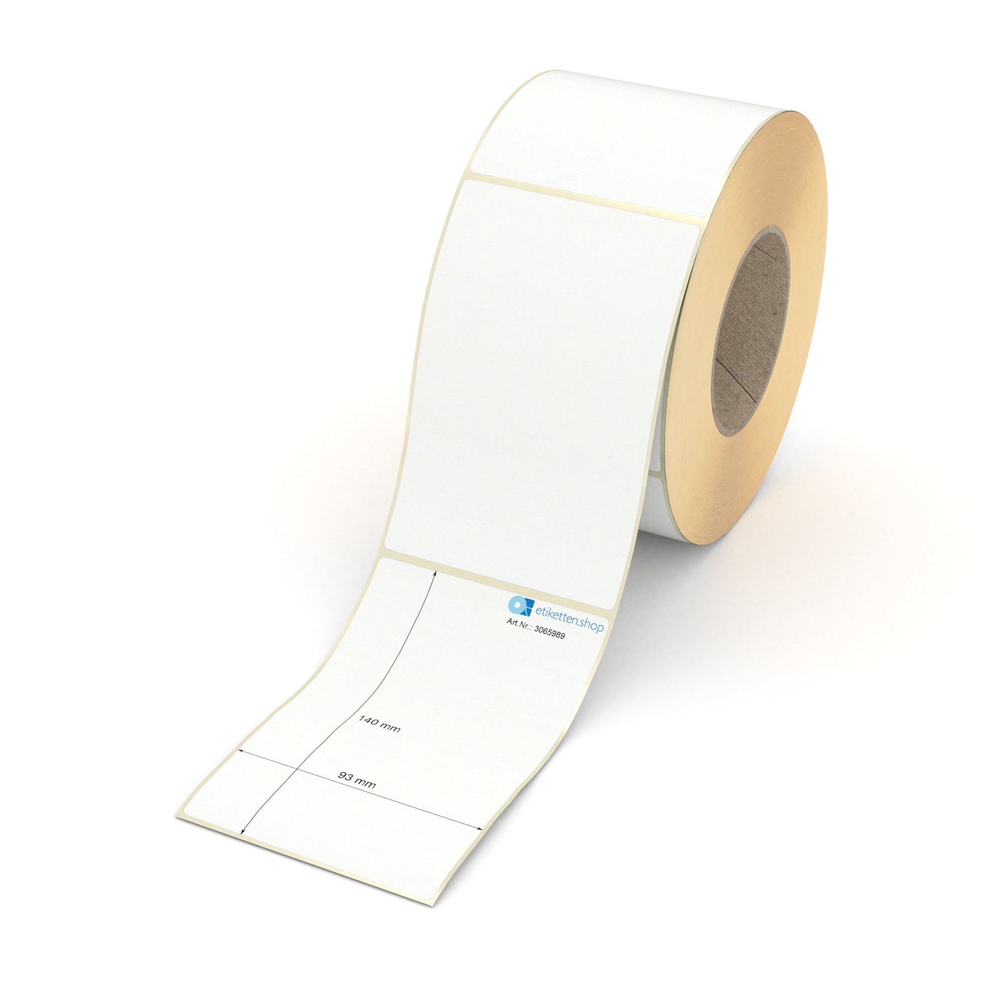 etiketten.shop | Etikett 93 x 140 mm - Transferpapier weiß permanent ...