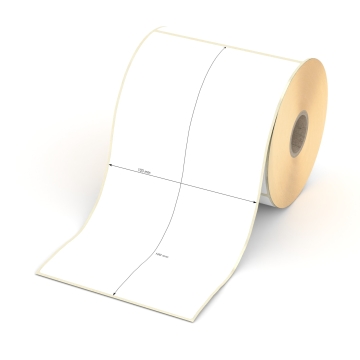 Versandetikett 103 x 199 mm - DHL kompatibel zu Common Label 910-300-600 - 250 Etiketten je Rolle 
