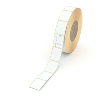 Etikett 35 x 45 mm - Transferpapier weiß leicht ablösbar - 2500 Etiketten pro Rolle - 76 mm Hülse 
