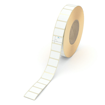 Etikett 30 x 20 mm - Transferpapier weiß permanent - 5000 Etiketten pro Rolle - 76 mm Hülse 