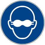 M07 - Weitgehend lichtundurchlässigen Augenschutz benutzen - selbstklebend 