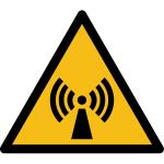 W005 - Warnung vor nicht ionisiernder Strahlung - selbstklebend 