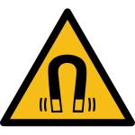 W006 - Warnung vor magnetischem Feld - selbstklebend 
