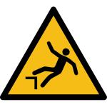 W008 - Warnung vor Absturzgefahr - selbstklebend 