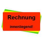 Versandaufkleber - Rechnung innenliegend - V040 