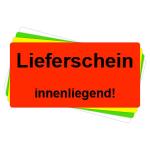 Versandaufkleber - Lieferschein innenliegend - V041 