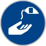 M22 - Hautschutzmittel benutzen - selbstklebend 