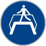 M23 - Übergang benutzen - selbstklebend 