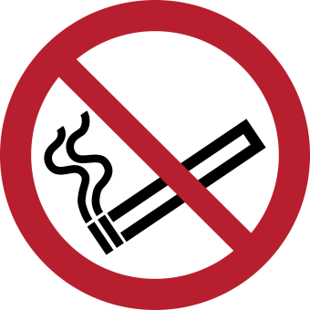 P002 - Rauchen verboten - selbstklebend 