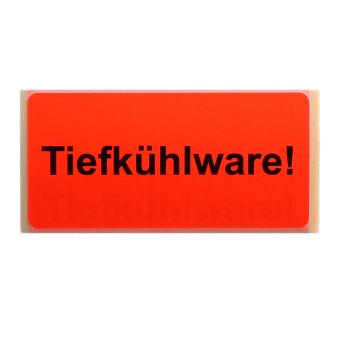 Versandaufkleber - Tiefkühlware - V034 