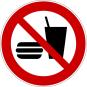 P022 - Essen und Trinken verboten - selbstklebend