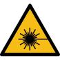 W004 - Warnung vor Laserstrahl - selbstklebend