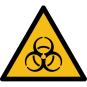 W009 - Warnung vor Biogefährdung - selbstklebend