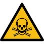 W016 - Warnung vor giftigen Stoffen - selbstklebend